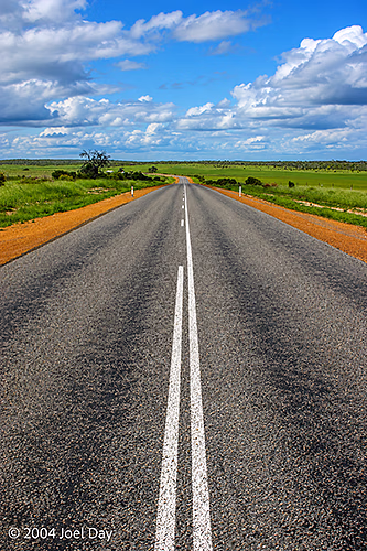 Road to Kalbarri, Western Australia