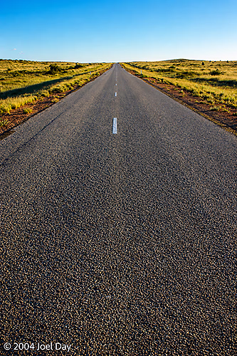 Road through Francois Peron National Park near Monkey Mia, Western Australia