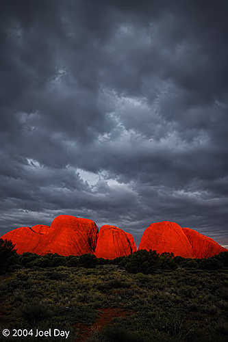 Kata Tjuta at sunset, Northern Territory