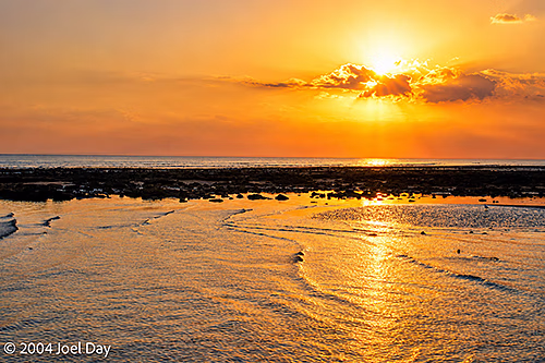 Sunset over the Timor Sea near Darwin, Northern Territory