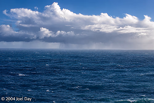 Cloudbursts over the Southern Ocean