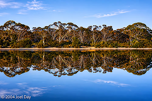 Salt lake along Dundas Rocks Road near Salmon Gums, Western Australia