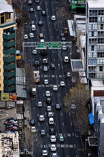 Auckland City Street, Auckland, New Zealand