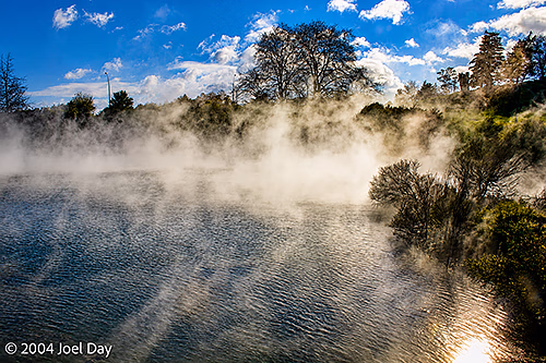 Geothermal Pools around Rotorua, North Island, New Zealand