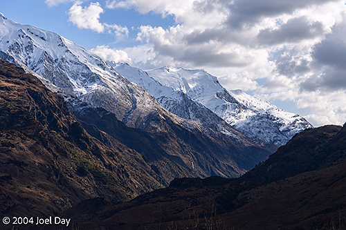 Southern Alps, South Island, New Zealand