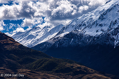 Southern Alps, South Island, New Zealand