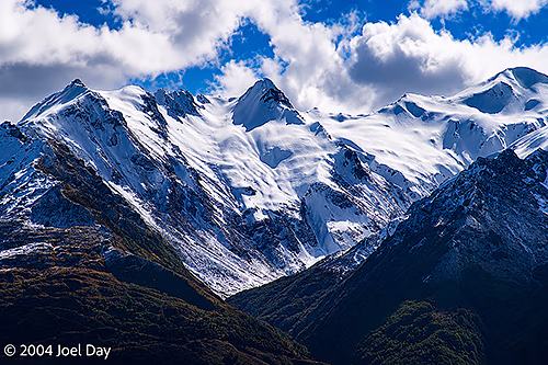 Southern Alps, South Island, New Zealand