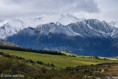 Southern Alps, South Island, New Zealand