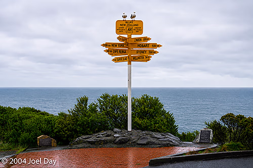 Southernmost Point of the South Island, near Invercargill, New Zealand