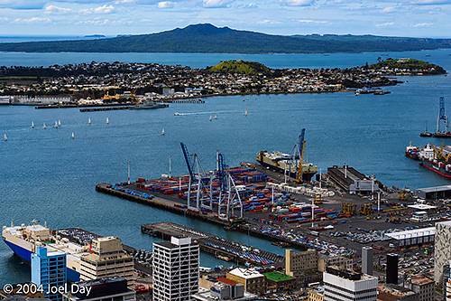 Auckland Harbour, Auckland, New Zealand