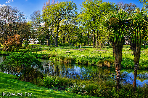 Christchurch Botanic Gardens, South Island, New Zealand