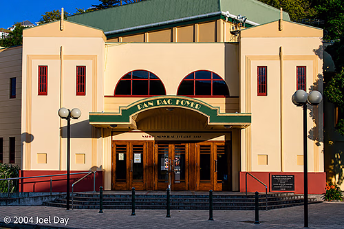 Art Deco Architecture in Napier, North Island, New Zealand