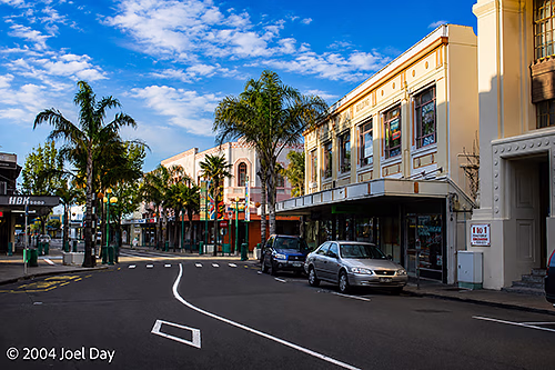 Art Deco Architecture in Napier, North Island, New Zealand