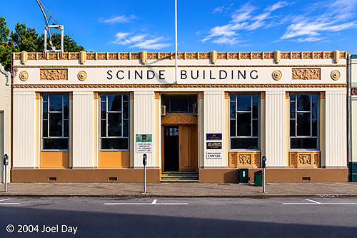 Art Deco Architecture in Napier, North Island, New Zealand