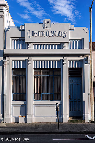 Art Deco Architecture in Napier, North Island, New Zealand