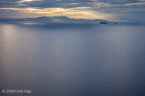 View from the top of Wayalailai Island of Yasawas Island Group, Fiji