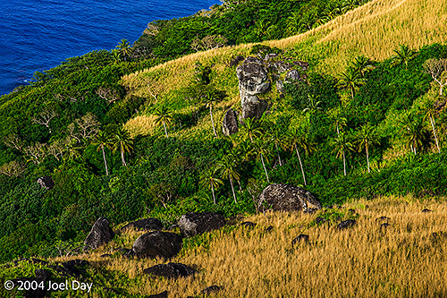 View from the top of Wayalailai Island, Yasawas Island Group, Fiji