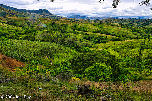 Mountain Bike Circuit views of the Fiji Countryside