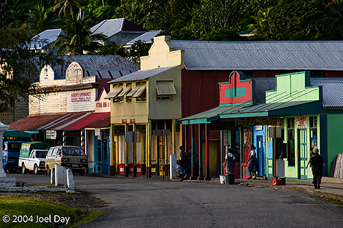 Early Morning on Levuka's Main Street, Ovalau Island, Fiji