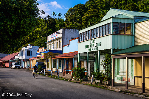 Early Morning on Levuka's Main Street, Ovalau Island, Fiji