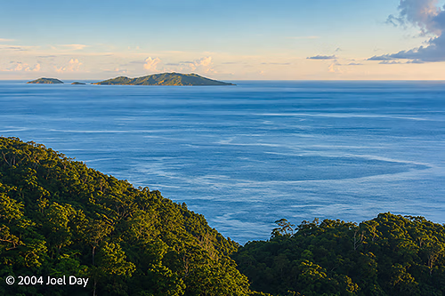 View from Volcanic Rim on Lovoni to Levuka Hiking Track, Ovalau Island, Fiji