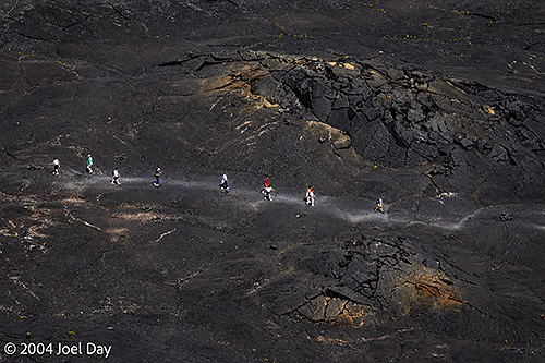 Kīlauea Iki Crater Hike, Hawai'i Volcanoes National Park, Island of Hawai'i, Hawai'i