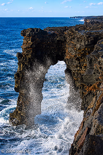 Hōlei Sea Arch, Hawai'i Volcanoes National Park, Island of Hawai'i, Hawai'i