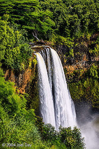 Wailua Falls, Island of Kauai, Hawai'i