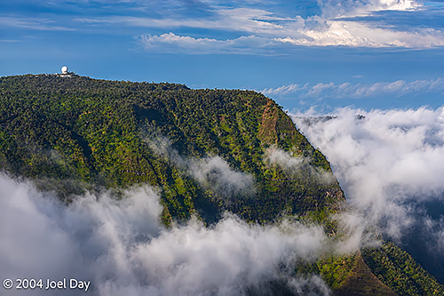 Makaha Ridge Pacific Missle Range Facility in Nā Pali Coast State Wilderness Park, Island of Kauai, Hawai'i