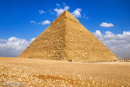 The Great Pyramids of the Giza Necropolis near Cairo, Egypt