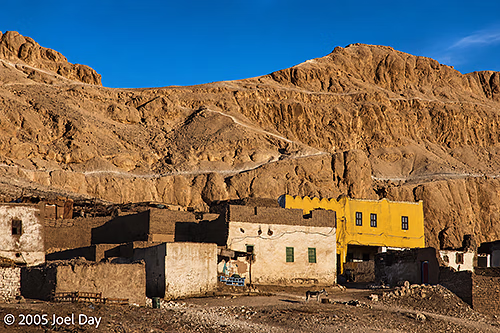 Rural Village near The Valley of the Kings, Luxor, Egypt
