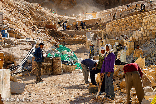 The Valley of the Kings near Luxor, Egypt