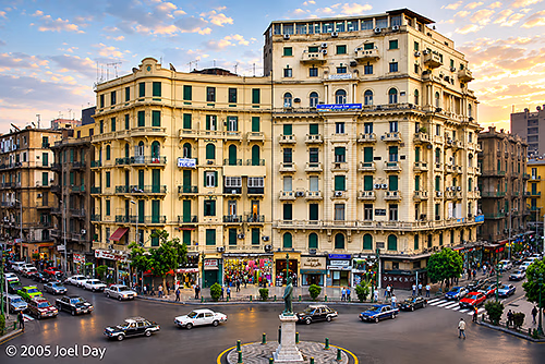 Talaat Harb Square in Cairo, Egypt