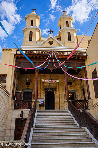 Church in Coptic Cairo, Old Cairo, Egypt