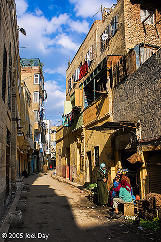 Neighbourhoods near Coptic Cairo, Old Cairo, Egypt