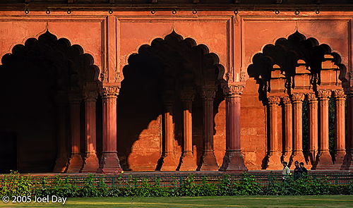 Diwan-i-Am, part of the Red Fort, a historic Mughal fort located in the Old Delhi area of Delhi, India