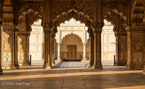 Rang Mahal, part of the Red Fort, a historic Mughal fort located in the Old Delhi area of Delhi, India