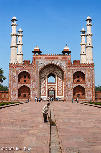 Akbar's Tomb, Agra, Uttar Pradesh, India