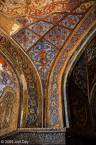 Details inside Akbar's Tomb, Agra, Uttar Pradesh, India