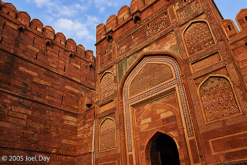 Agra's Red Fort, Agra, Uttar Pradesh, India