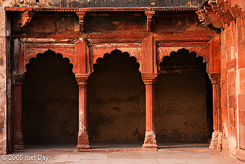 Details of Agra's Red Fort, Agra, Uttar Pradesh, India