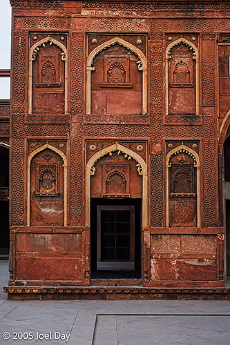 Details of Agra's Red Fort, Agra, Uttar Pradesh, India