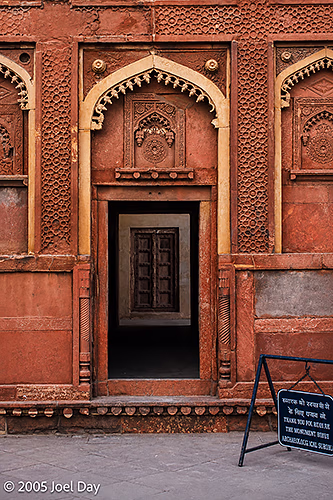 Details of Agra's Red Fort, Agra, Uttar Pradesh, India