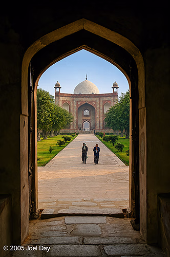 The Tomb of the Mughal Emperor Humayun (commissioned in 1558), Delhi, India