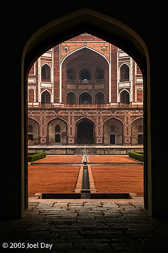The Tomb of the Mughal Emperor Humayun (commissioned in 1558), Delhi, India