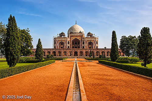 The Tomb of the Mughal Emperor Humayun (commissioned in 1558), Delhi, India