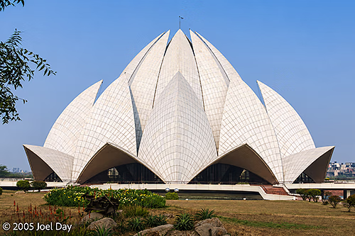 Bahá’í Lotus Temple, New Delhi, India