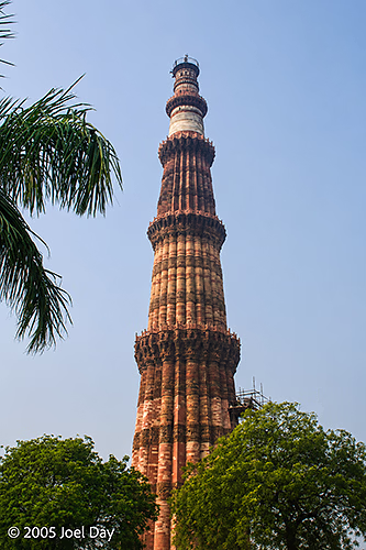 Monuments and Buildings from the Qutb Minar complex (finished in 1368), Delhi, India