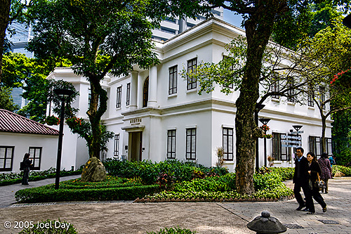 Cassels Block, part of the surviving Victoria Barracks complex in Central Hong Kong, built during British colonial rule.