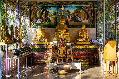 Thai Buddhist Shrine in Chiang Mai, Thailand